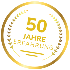 Siegel 50 Jahre Erfahrung der Steuerkanzlei Wolvers und Neuy